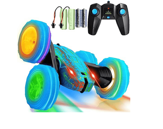 Halpix RC Stunt Car High Speed 4WD Сhameleon with Led-lights Best Gift For Boys For Girls For Kids - Halpix