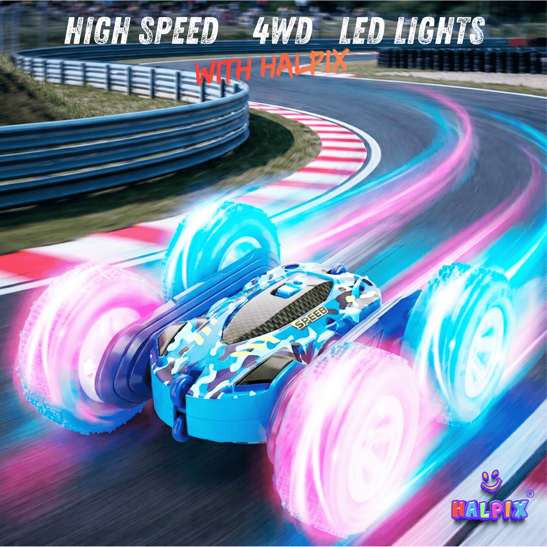 Halpix 4WD High-Speed Remote Control Stunt Car