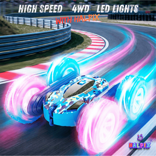 Halpix 4WD High-Speed Remote Control Stunt Car