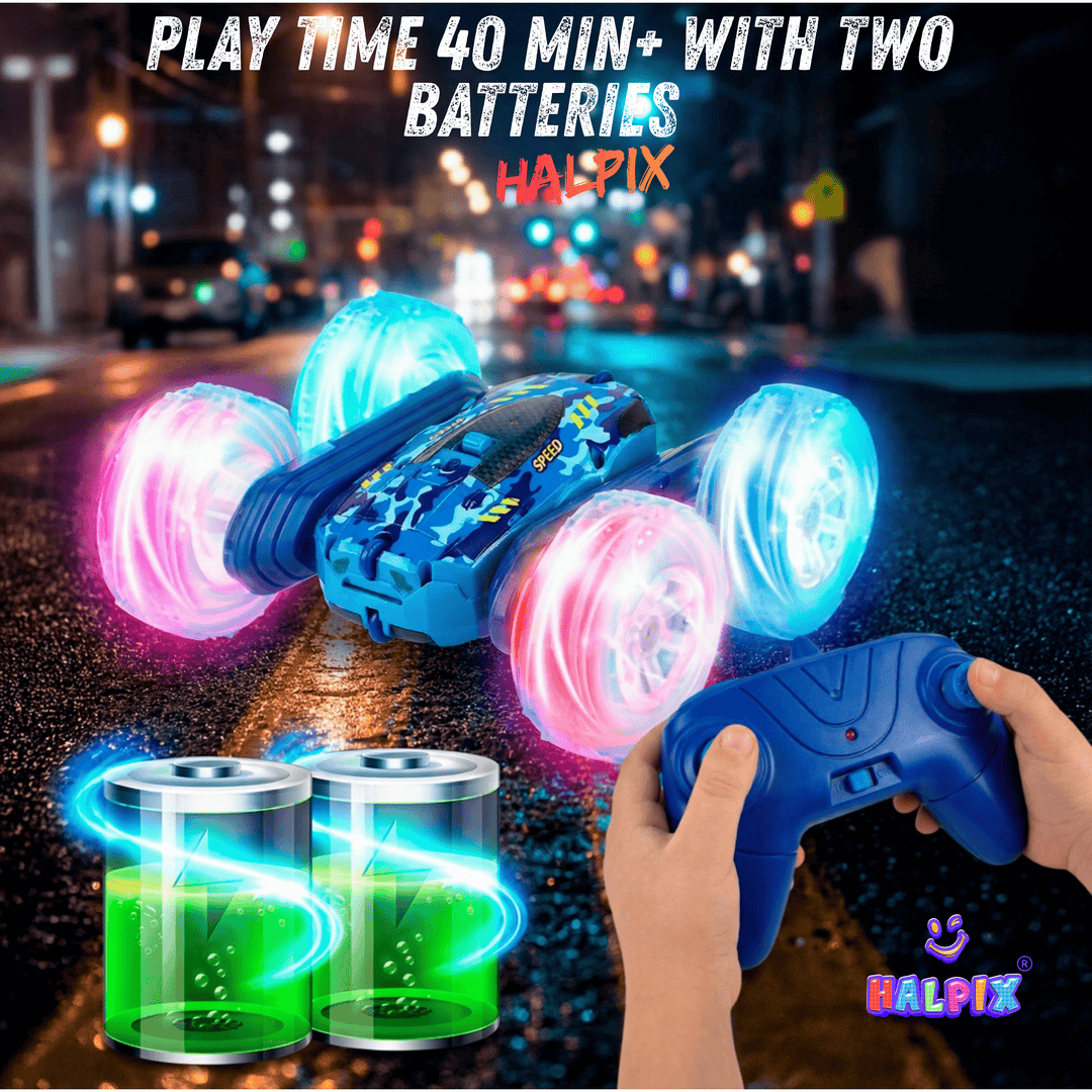 Halpix 4WD High-Speed Remote Control Stunt Car