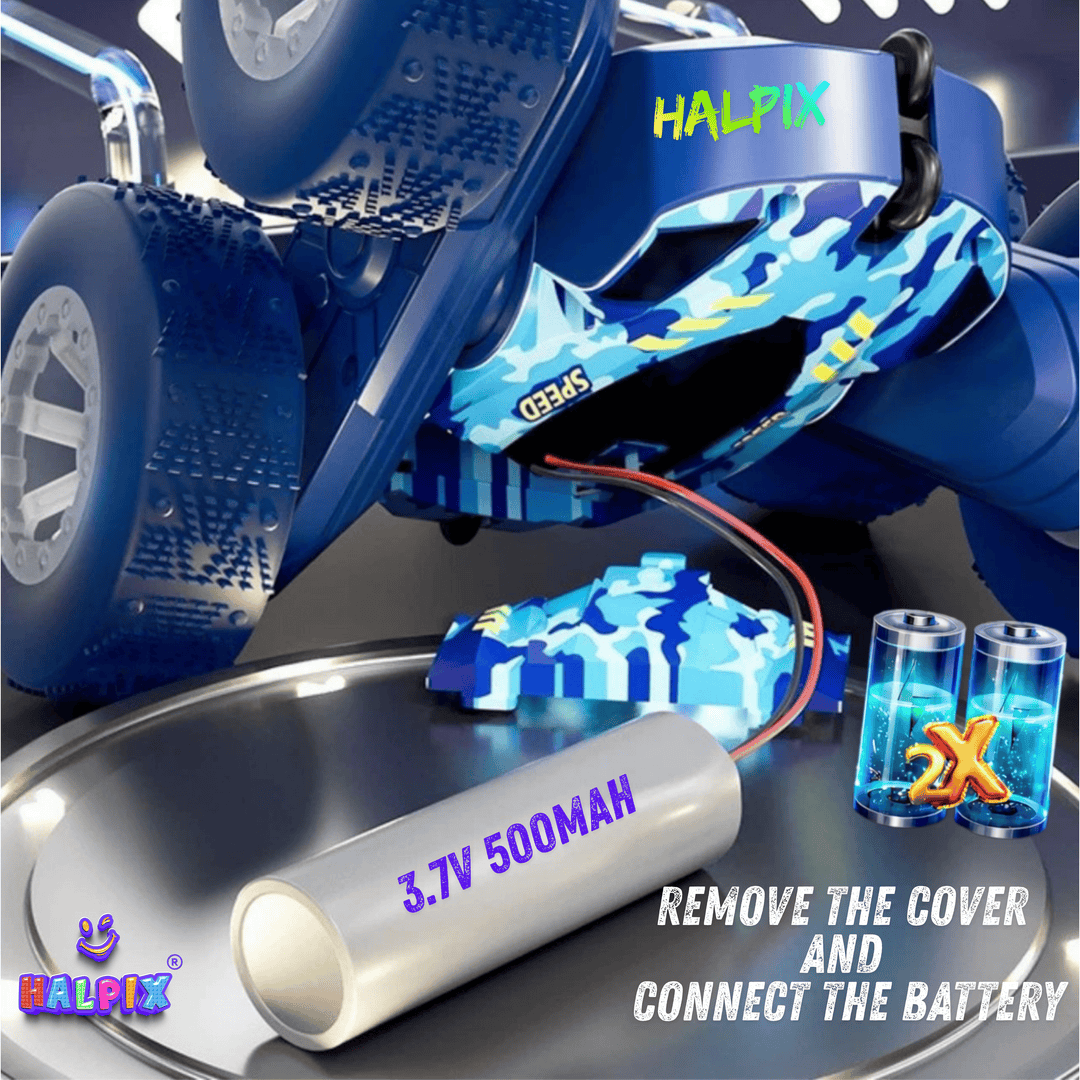 Halpix 4WD High-Speed Remote Control Stunt Car