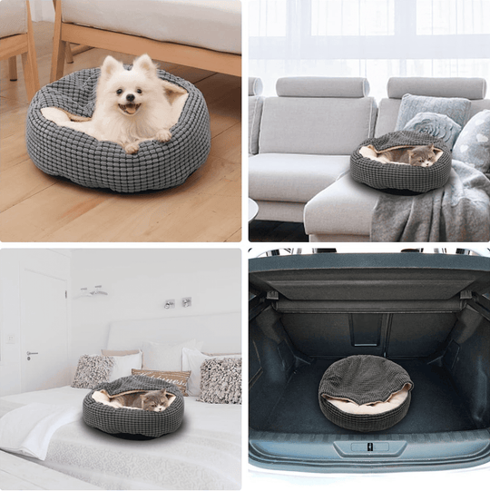 House Bed Sofa with Pet Blanket for Dogs for Cats Halpix - Halpix