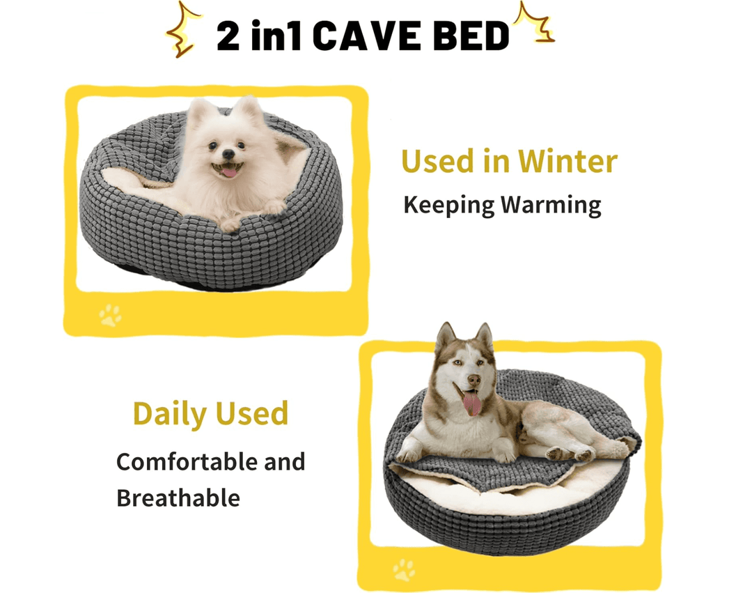 House Bed Sofa with Pet Blanket for Dogs for Cats Halpix - Halpix