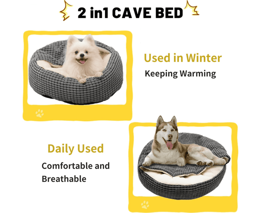 House Bed Sofa with Pet Blanket for Dogs for Cats Halpix - Halpix