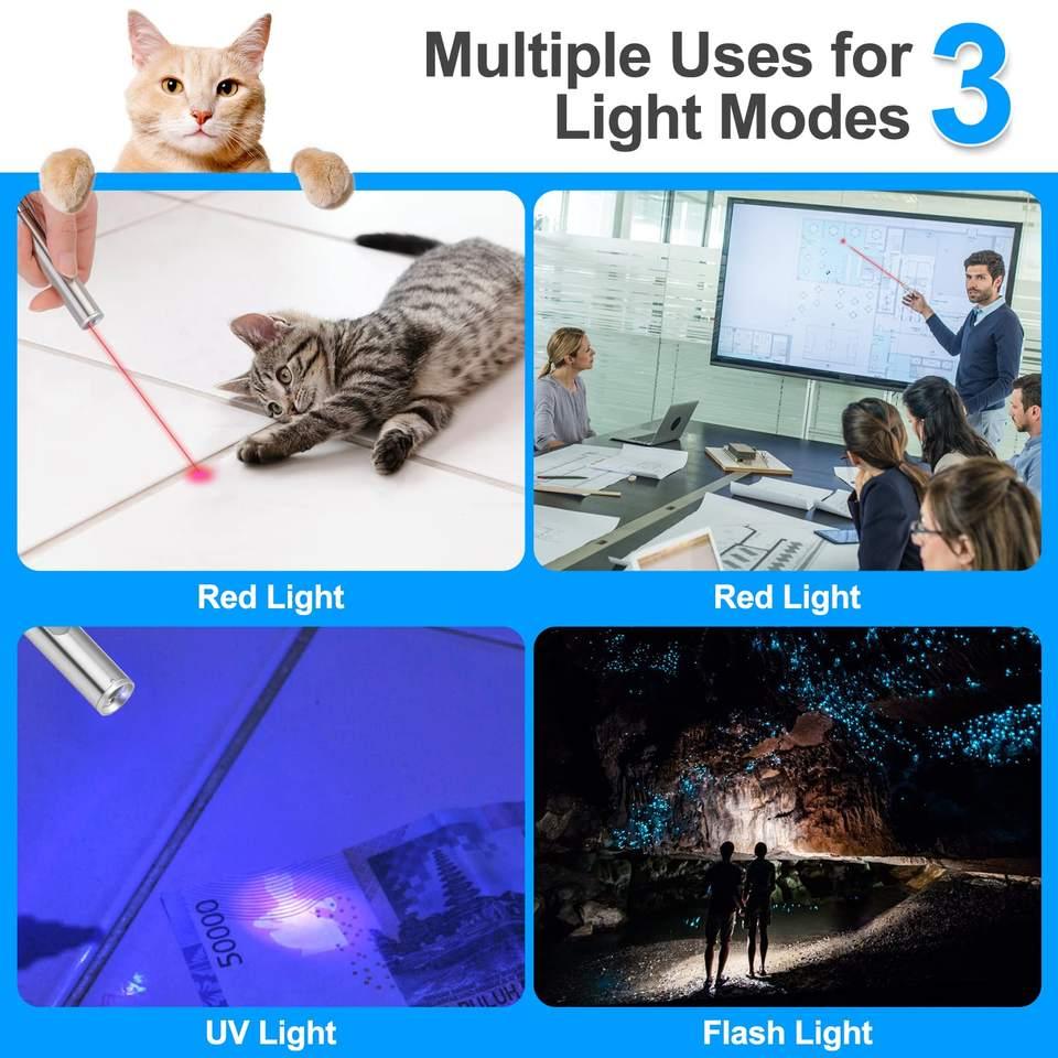 Interactive laser toy for cats, dogs and pets Halpix Laser Toy - Halpix