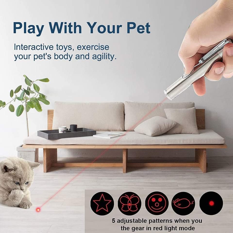 Interactive laser toy for cats, dogs and pets Halpix Laser Toy - Halpix