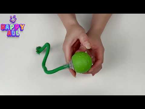 Halpix Interactive Smart Cat Ball Toy Green - Motion Activated with Tail, Sound & USB