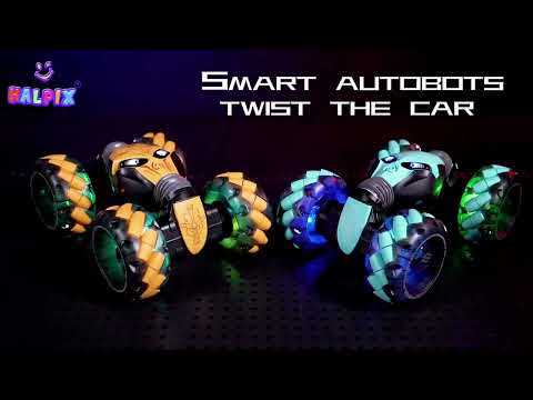 Halpix 4WD Gesture Control Stunt RC Car – Twist Drift Off-Road Monster